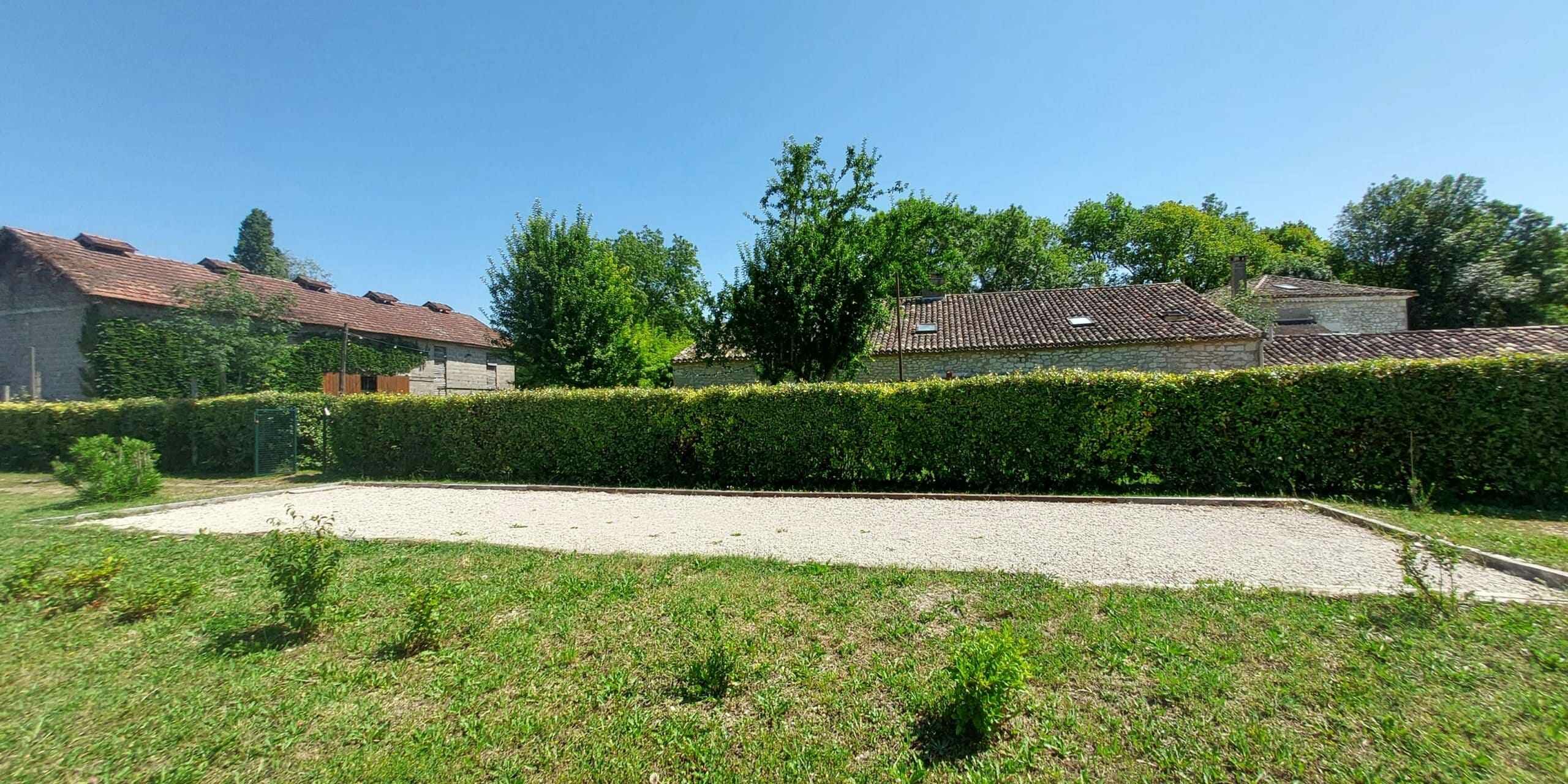 Terrain de pétanque